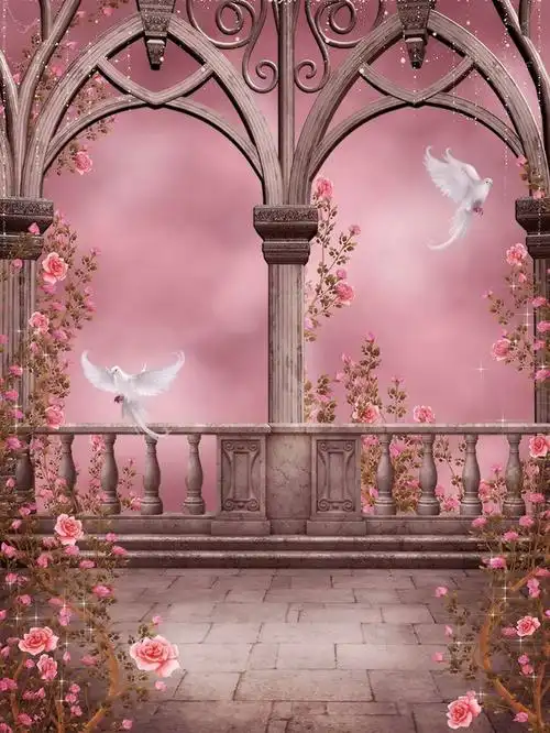 【制作网页素材篇】高品质梦幻3d背景素材 - 浪漫人生 - .