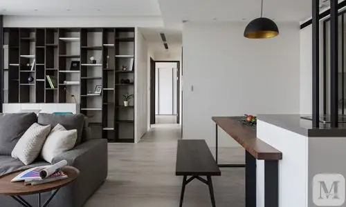 以简洁明快的设计风格为主调,简洁和实用是现代简约风格的基本特点.