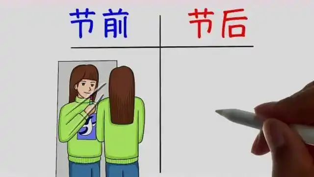 节前vs节后,爆笑对比,网友说:大变身呀!