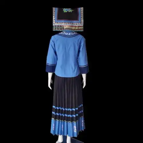 民族服饰女布依族新娘装嫁衣舞台装舞蹈服酒店宾馆农家乐特色服饰