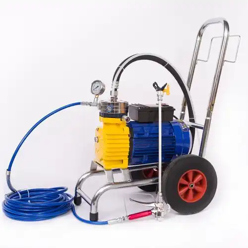 990电动高压无气喷涂机油漆多功能钢结构家用980喷漆机