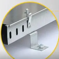 竖向桥架的支架是如何安装的?