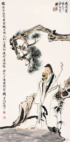 【图】陶渊明 爱菊敬松养高洁(图)