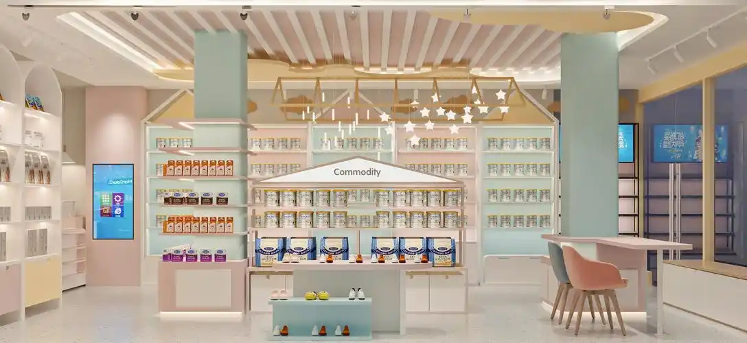 母婴店 - 效果图交流区-建e室内设计网