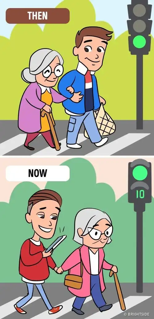 15张证明现代人根本完蛋了的超中肯对比图!