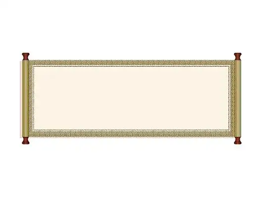 画画卷卷轴海报背景古风卷轴元素红色卷轴png矢量素材中国风卷轴设计