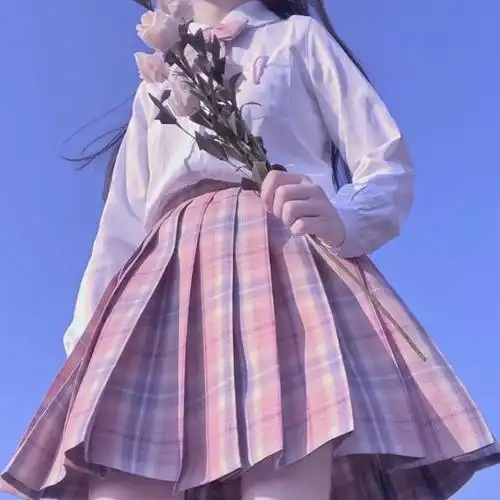 jk制服女生头像大全穿jk制服女生头像