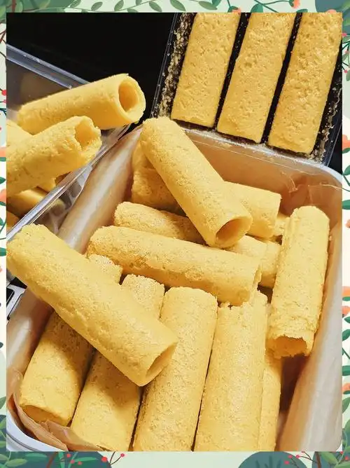 🥚🍳 酥脆美味的手工蛋卷,让你停不下来!