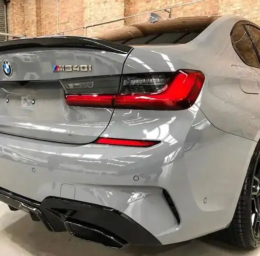 很强很战斗全新宝马3系原厂水泥灰车漆帅呆了