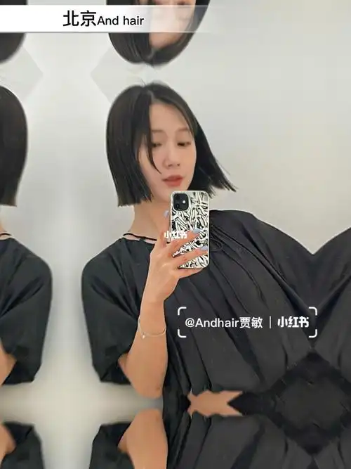 谁剪谁好看的蓬松一刀齐短发姐妹们快去冲