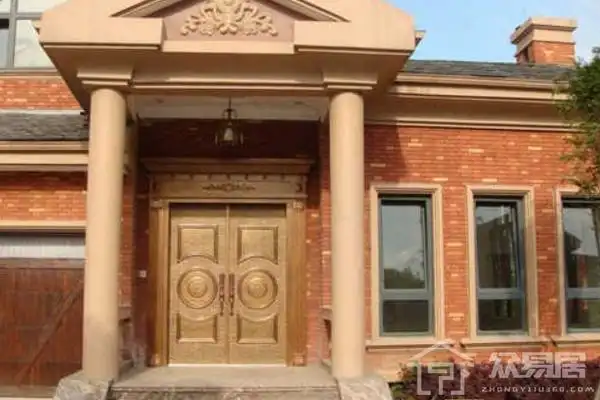 2019大门门柱砖砌效果图3款大门门柱砖砌装修案例