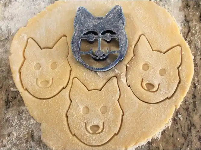 哈士奇饼干模子3d打印模型免费stl文件下载-深圳市博易特智能科技有限