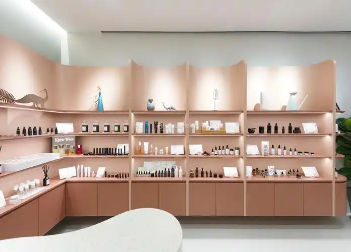 成都护肤品门面专柜装修设计图片_装信通网效果图