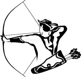 弓箭狩猎图片-弓箭狩猎素材-弓箭狩猎插画-摄图新视界