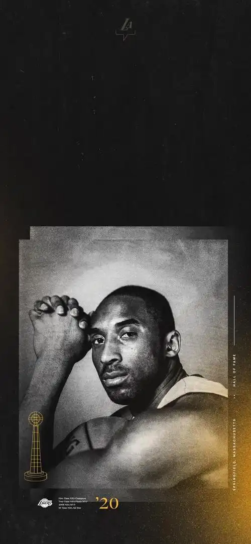 湖人官方发布了几张科比的壁纸,喜欢科比的快点收藏