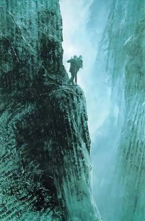 万丈深渊怎么画简笔画