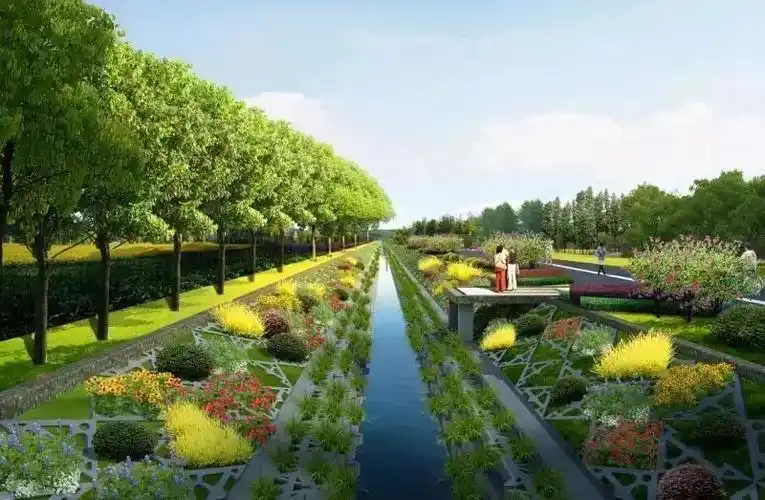 武屯街道以生态水系建设为笔 共绘人水和谐新画卷_景观