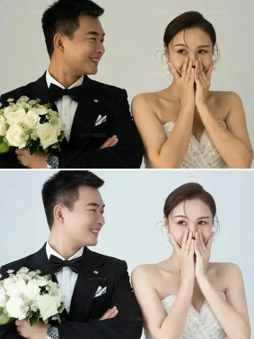 修了和没修差不多婚纱照