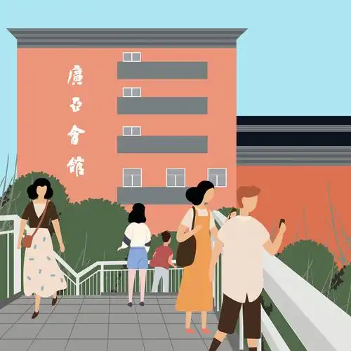 我的大学印象系列插画|插画|商业插画|李二多 - 原创作品 - 站酷 (zco