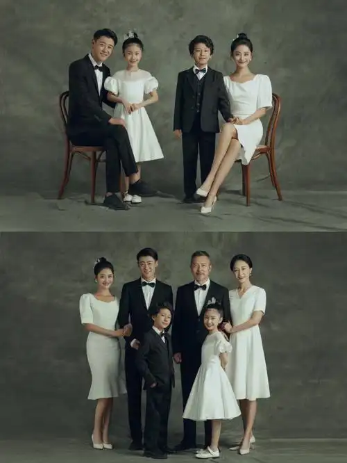 更多风格和套系可评论1获取真实客片可移步@梦想家亲子全家福#全家福