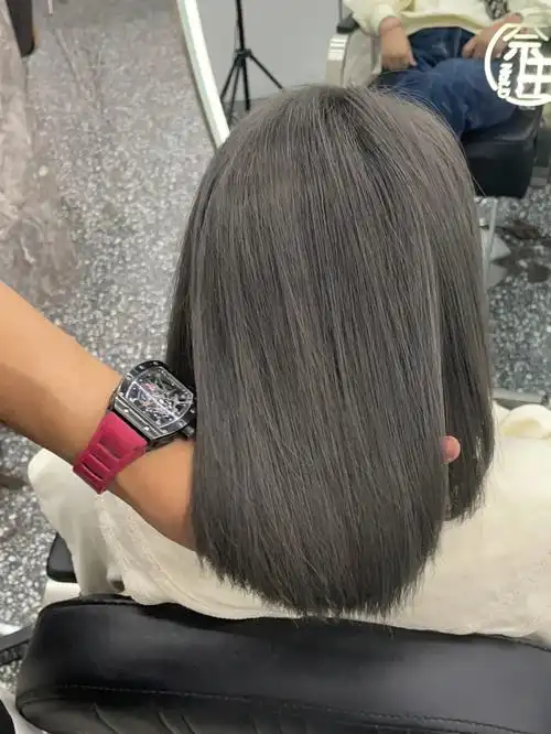 亚麻灰 掉色也很好看的