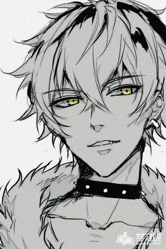 动漫人物素描铅笔画漫画人物素描铅笔画男生