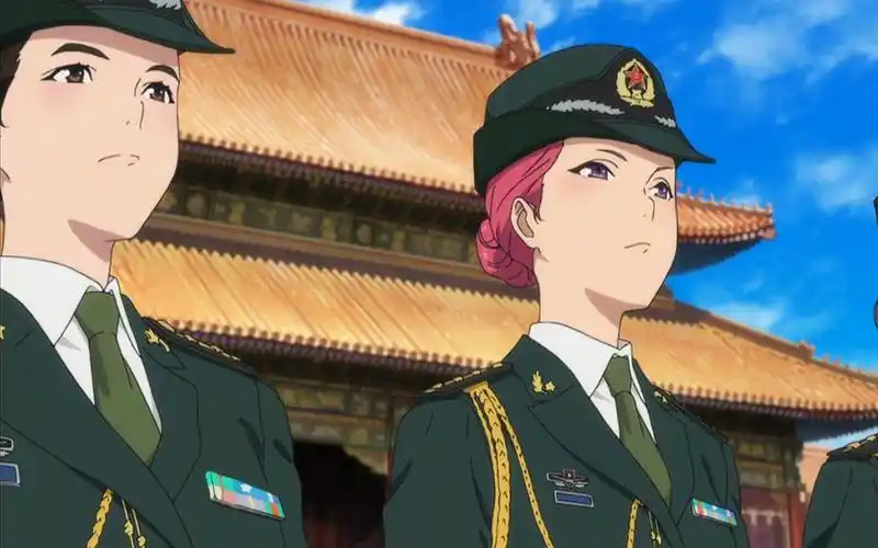 在日本动漫中的中国军人形象是怎么样的呢