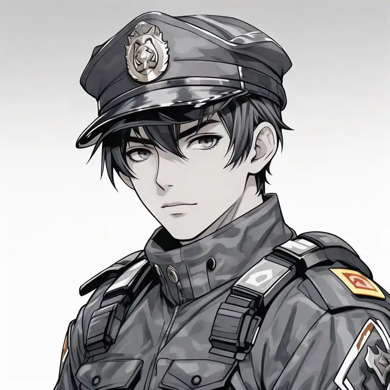 96动漫风警察头像大赏