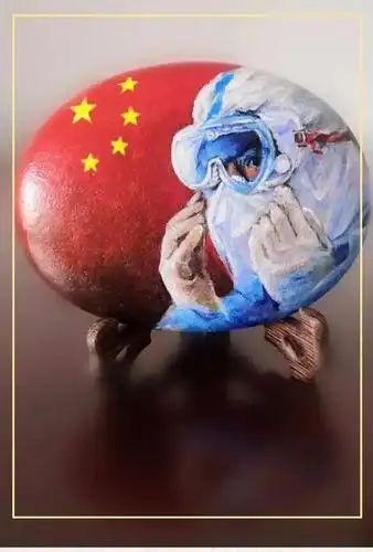 主题文艺作品征集展示|精美的石头会唱歌,桥东民间艺人助力防控!