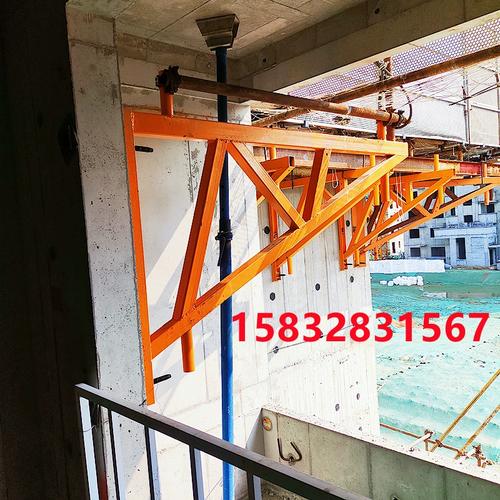 pc装配式建筑三角脚手架扶壁式外架施工防护悬挑架支持定制