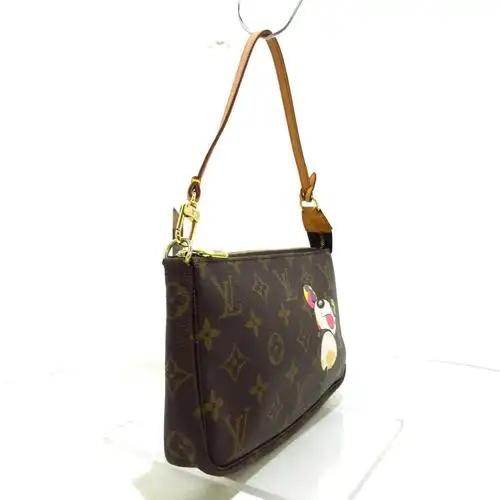 中古lv路易威登新麻将麻将手提包老花35084527zg通用款女包