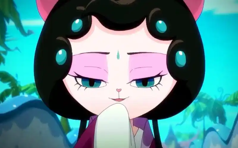 京剧猫卡点墨紫小青