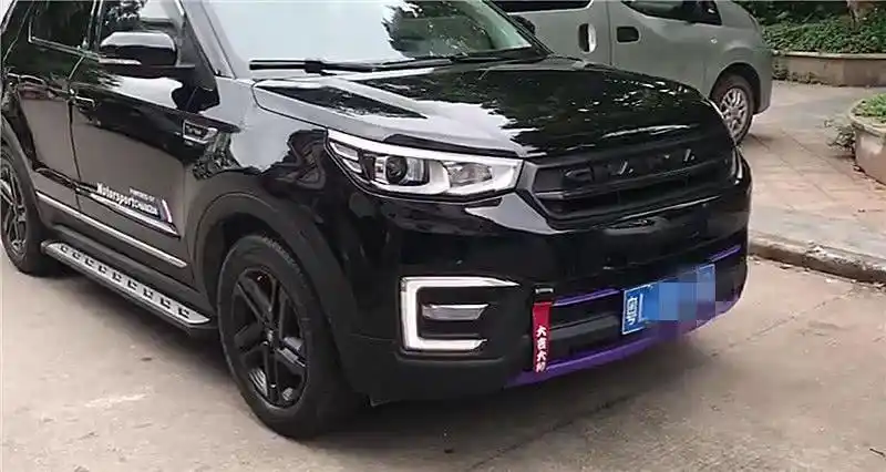 9万长安cs55轻度改装,轮毂喷黑,酷似"黑武士"