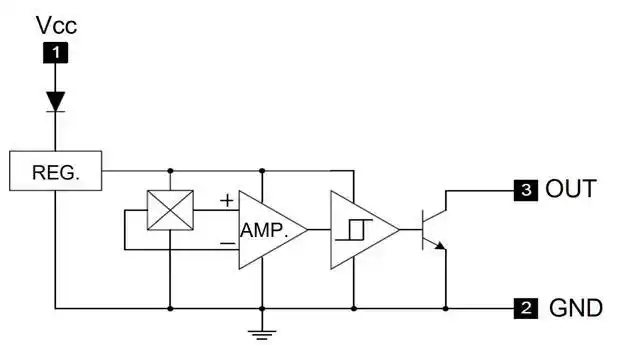 霍尔元件应用电路图