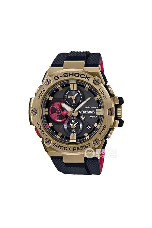 高清图|卡西欧g-shock系列主题系列gst-b100rh-1apr图片|腕表之家