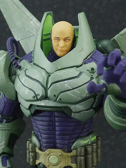 美系dc collectible new52新52装甲莱克斯·卢瑟 lex luthor & dc