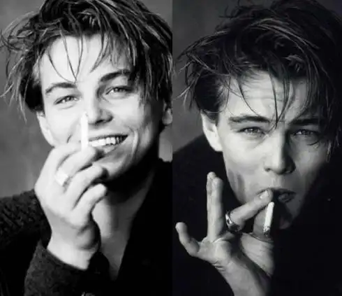 小李子抽烟剧照