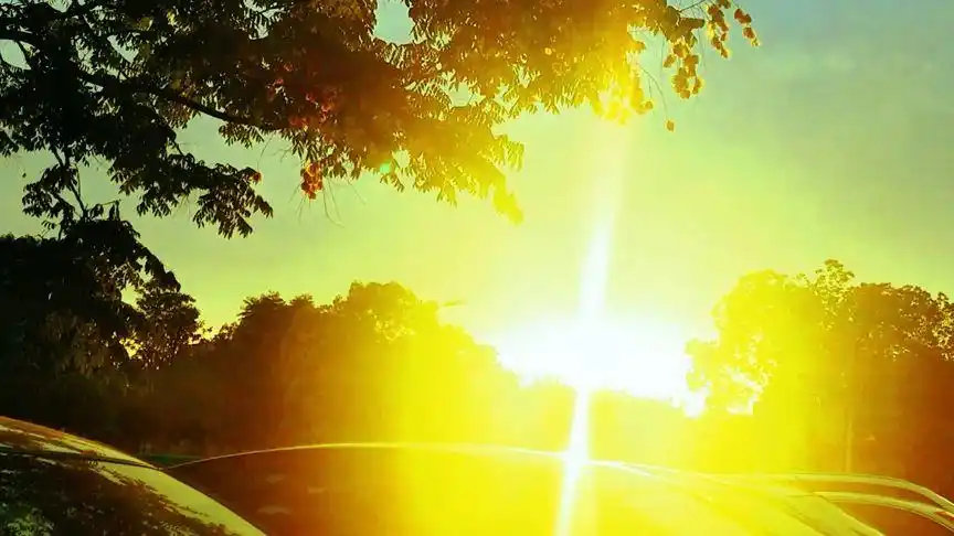 太阳出来闪金光,光芒万丈照四方!98989891959595