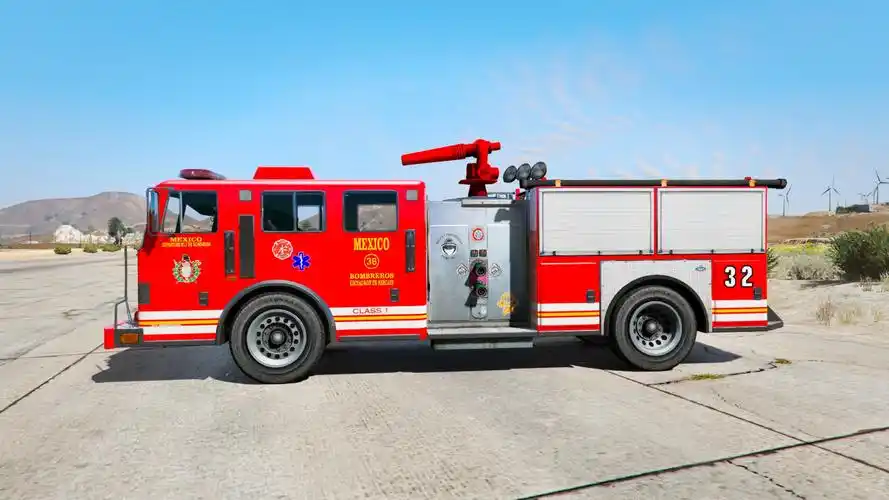 mexican fire engine (bomberos méxico)