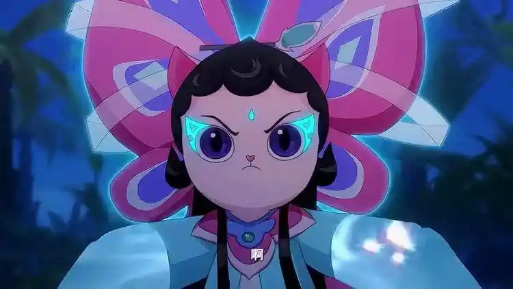 京剧猫-小青使出全身的韵力,终于解开了墨邪身上的混沌枷锁