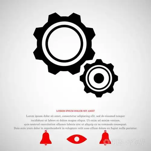 齿轮的标志图标