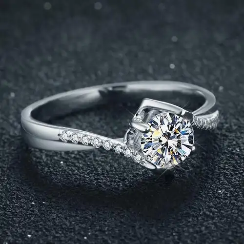 戒指 老凤祥 女款_专柜正品老凤祥福铂金pt950钻戒婚戒女款 18k白金1