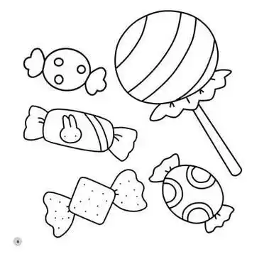 糖果简笔画图片大全 糖果简笔画图片大全可爱