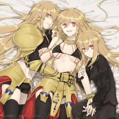 娘化吉尔伽美什娘化闪闪(画师见水印)