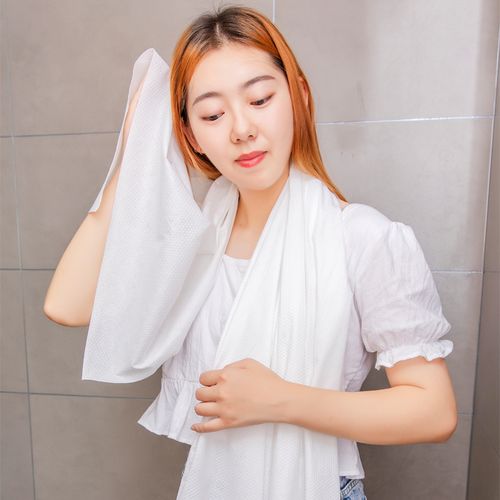 一次性毛巾浴巾洗澡100片擦头身体出差旅行酒店毛巾