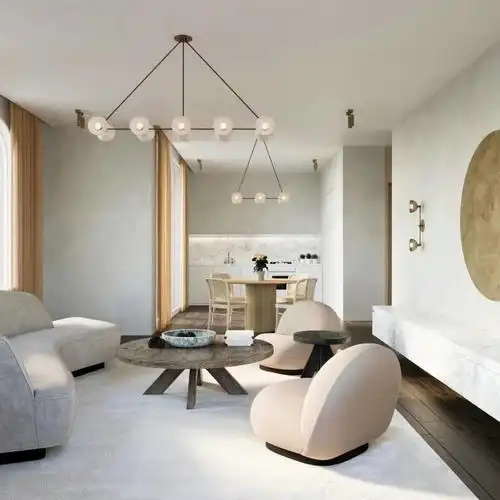 广东浮斐尼艺术水泥艺术墙地面一体化效果微水泥