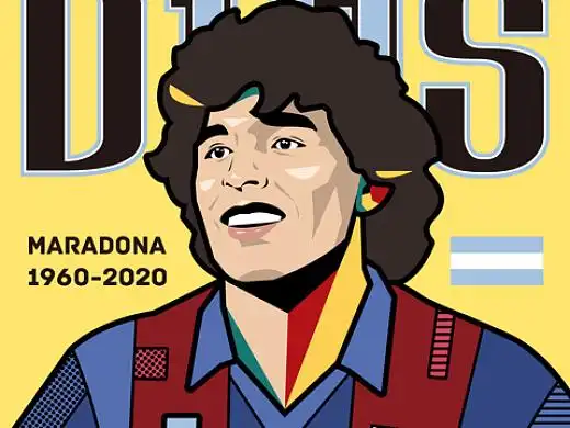 再见历史最佳球员-马拉多纳