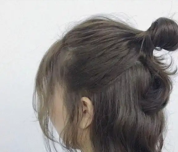 简单利落又显脸小,好美|半扎发|发型|麻花辫|高马尾|丸子头_网易对哪