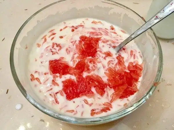 julia2005做的西柚酸奶