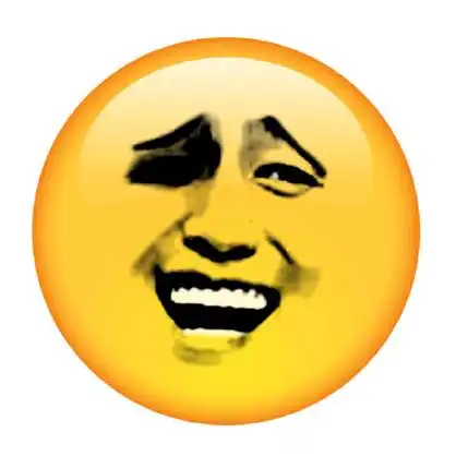 笑脸金馆长 - 大黄脸表情_黄脸_网红_搞笑_好玩表情